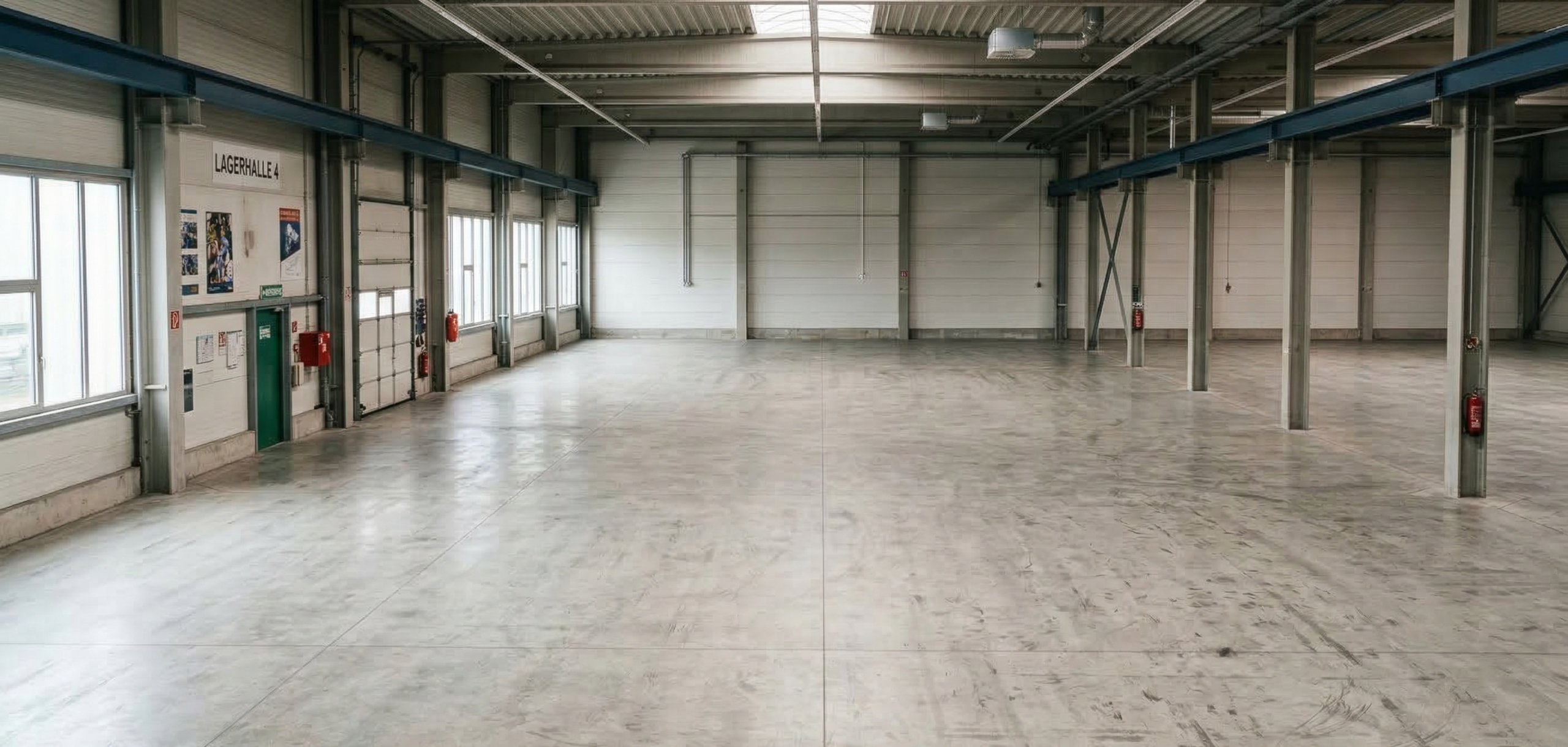 Gewerbeobjekt nach kompletter Firmenauflösung, geräumt und übergabefertig
